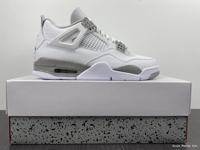 4 Retro Jordan Oreo White (2021) CT8527-100 0708